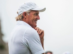 Greg Norman est le PDG du nouveau circuit de golf qui n'a pas encore été nommé.