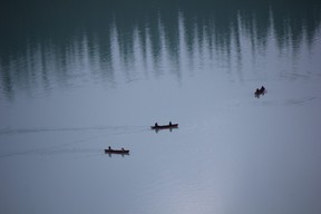 Les vues sur le lac Louise sont à couper le souffle sous tous les angles.  IAN SHANTZ/SOLEIL DE TORONTO