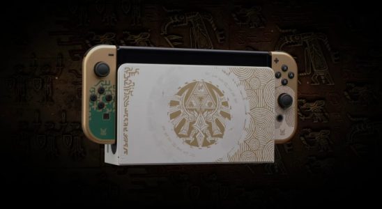 The Legend Of Zelda: Tears Of The Kingdom Switch OLED et accessoires révélés