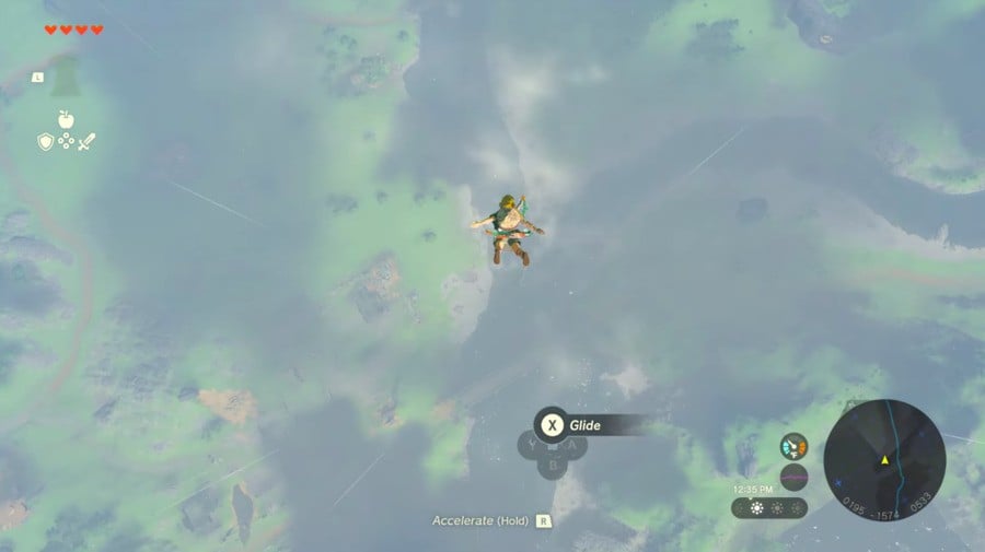 Zelda : Les Larmes du Royaume Plongée