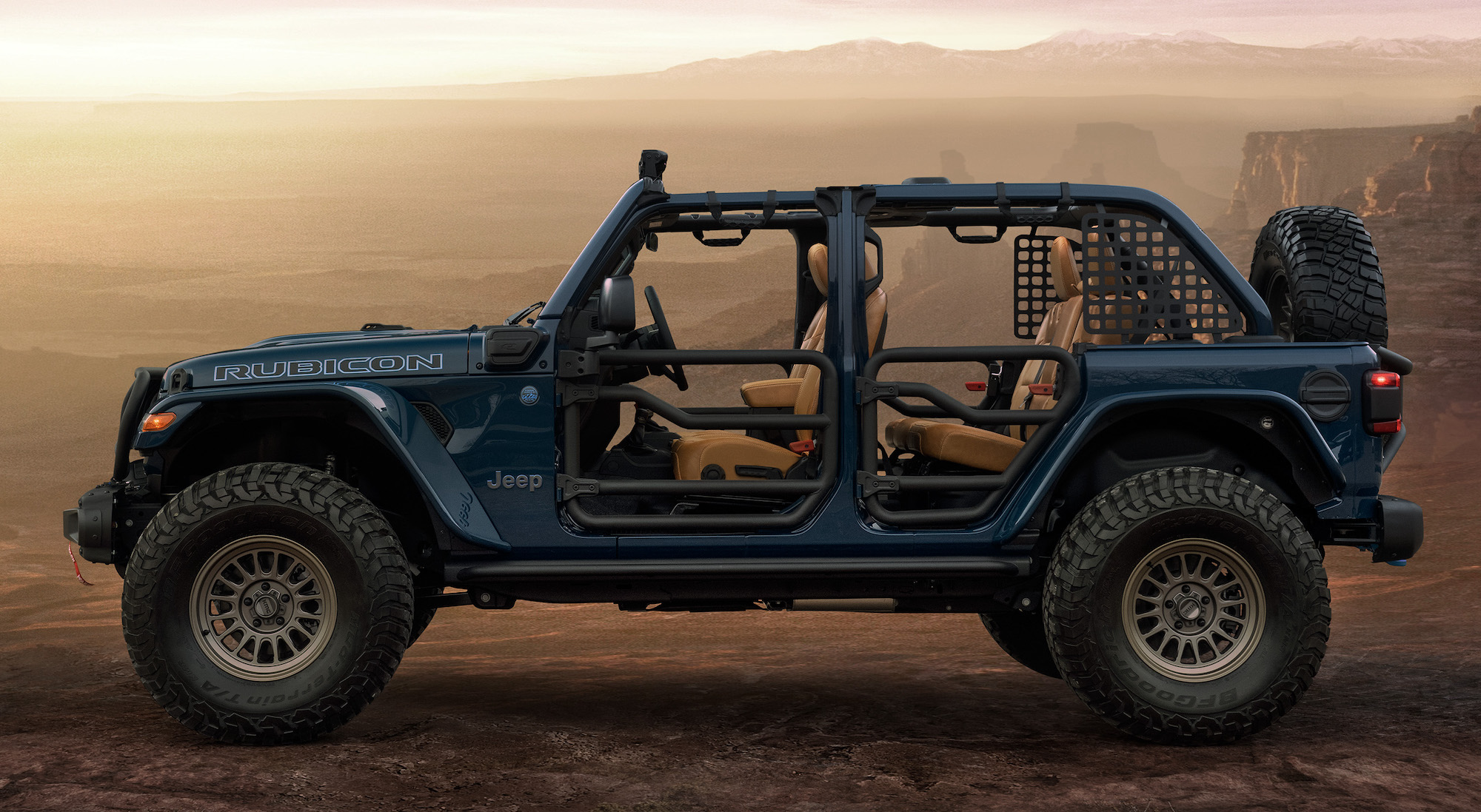 Concept de départ Jeep Wrangler Rubicon 4xe