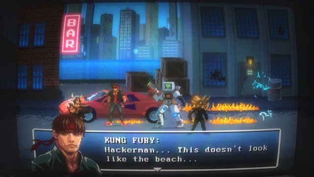 Kung Fury Rage de rue