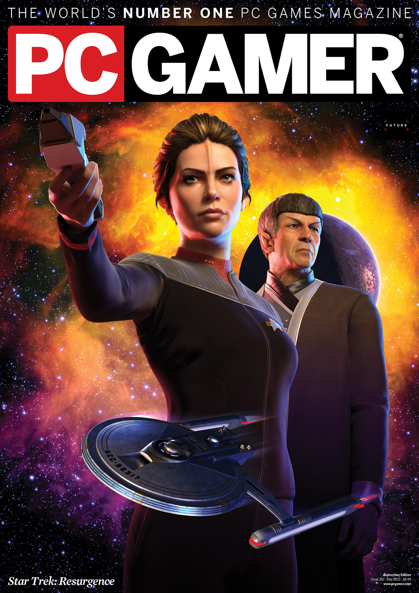 Couverture des sous-titres de PC Gamer Magazine