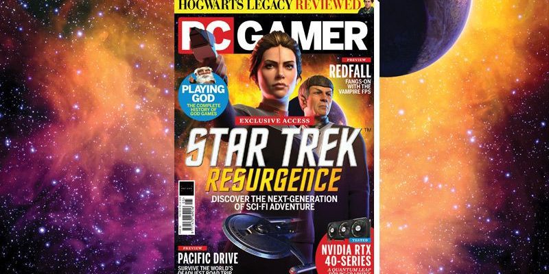 PC Gamer Magazine Star Trek Resurgence