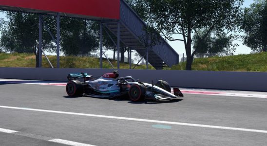 F1 22 screenshots with FSR enabled