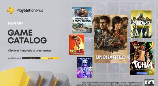 Annonce de la gamme PlayStation Plus Game Catalog et Classics Catalog pour mars 2023