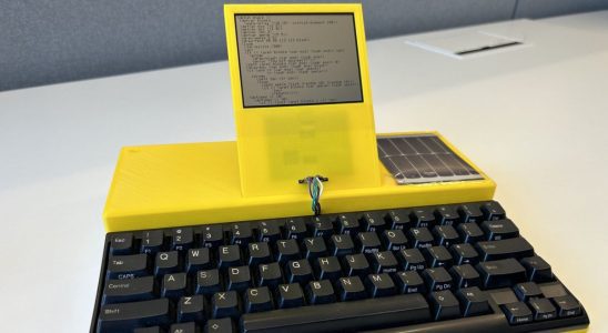 Cet "ordinateur portable" a une autonomie de deux ans, mais nous ne savons pas s'il fonctionne bien avec Cyberpunk
