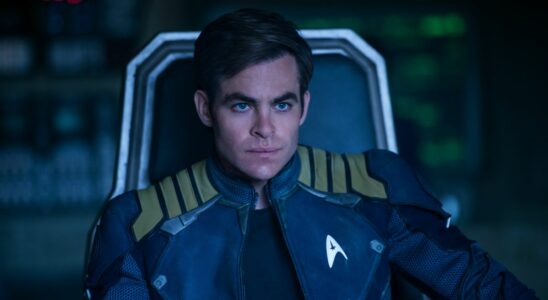 Chris Pine as James T. Kirk in Star Trek Beyond