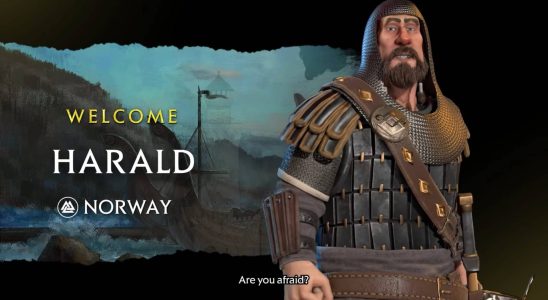 Civilization VI Rulers of England DLC révèle le Varangian Harald Hardrada Persona