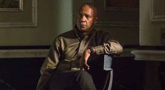 Denzel Washington as Robert McCall in The Equalizer