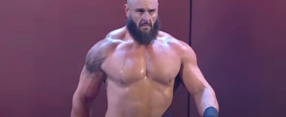 Braun Strowman on Monday Night Raw