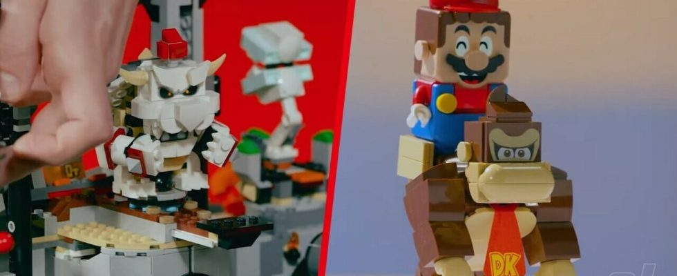 Donkey Kong et le château de Bowser rejoindront l'univers LEGO Mario cet été