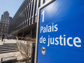 La Cour supérieure du Québec est vue à Montréal, le mercredi 27 mars 2019. Un juge de la Cour du Québec a conclu que les Canadiens ont un 