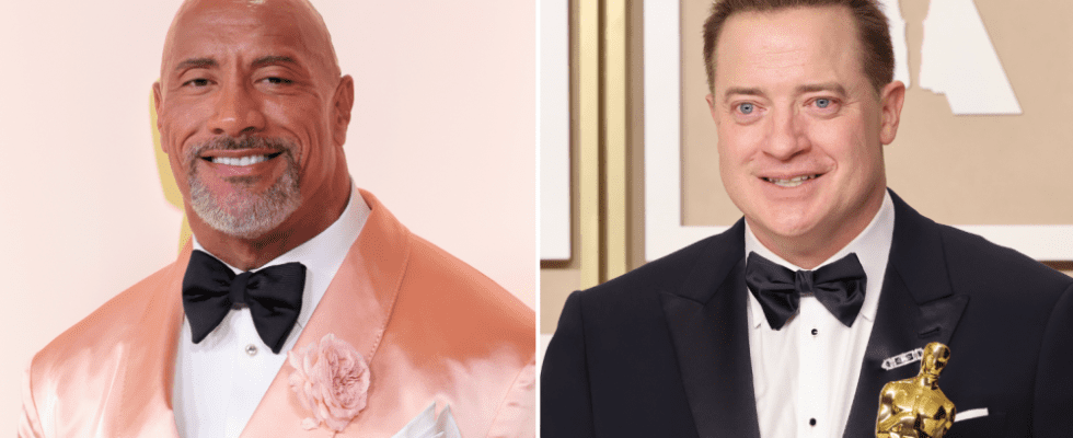 Dwayne Johnson publie une vidéo de la réunion de Brendan Fraser et célèbre sa victoire aux Oscars, 22 ans après le « retour de maman » : « Profitez de vos fleurs » le plus populaire doit être lu Inscrivez-vous aux newsletters Variété Plus de nos marques