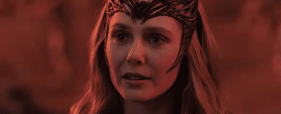 Elizabeth Olsen as Wanda Maximoff/Scarlet Witch in Doctor Strange 2