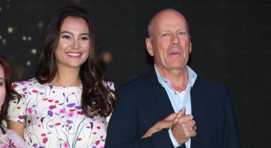 Bruce Willis and Emma Heming in chila in 2019