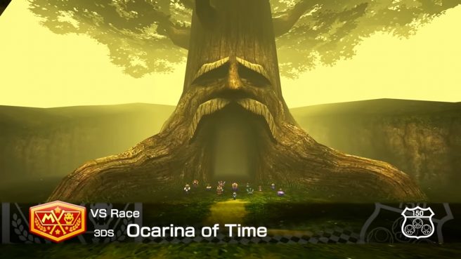 Piste de fans de Zelda Ocarina of Time Mario Kart 8
