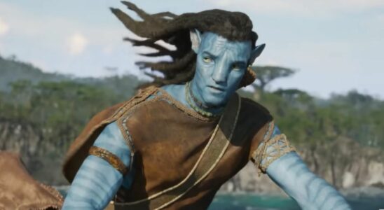 Sam Worthington in Avatar: The Way of Water