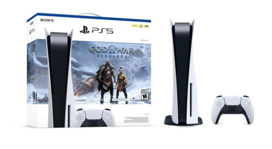 La PS5 fournie avec God of War Ragnarök est à 50 $ de réduction pour la première fois
