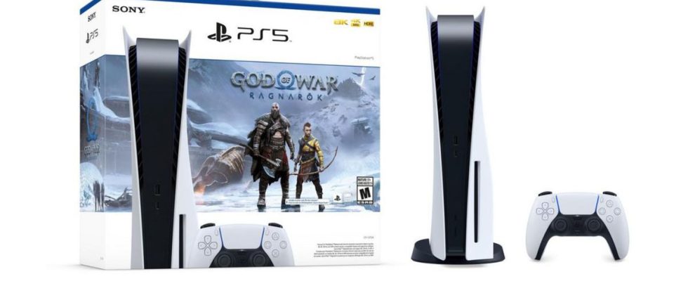 La PS5 fournie avec God of War Ragnarök est à 50 $ de réduction pour la première fois