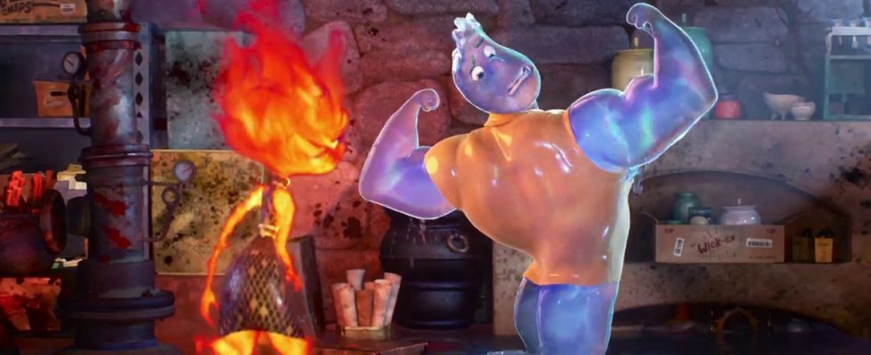La bande-annonce d'Elemental révèle une comédie romantique Pixar à part entière