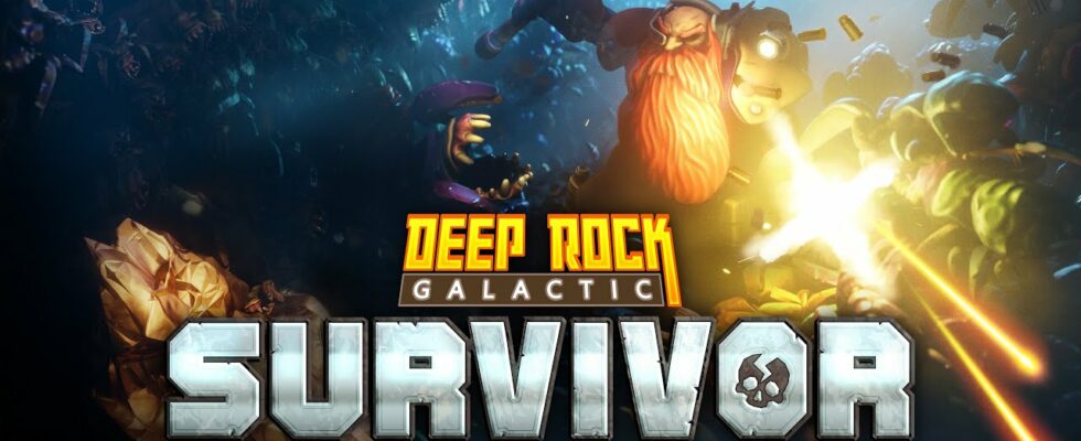 Announcement trailer: Deep Rock Galactic: Survivor is a top-down auto-shooter roguelike from Funday Games & Ghost Ship Publishing.