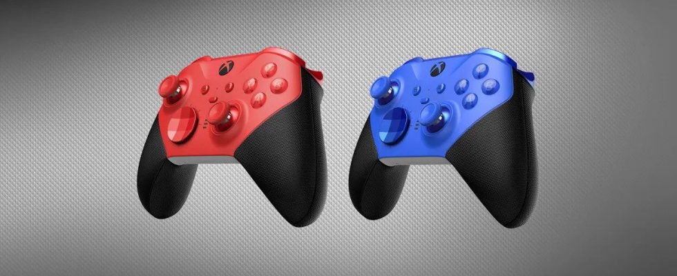 La manette Elite de Xbox désormais disponible en rouge et bleu