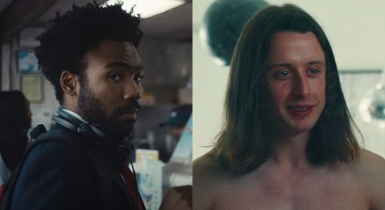 From right to left: Donald Glover in Atlanta and Rory Culkin in Swarm