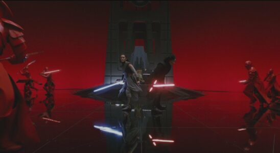 Star Wars: The Last Jedi Throne Room Scene