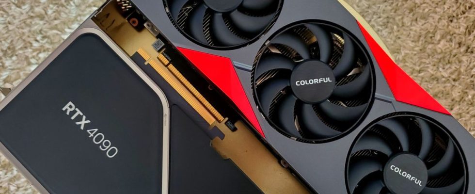 Colorful RTX 4090 Batlle Ax graphics card