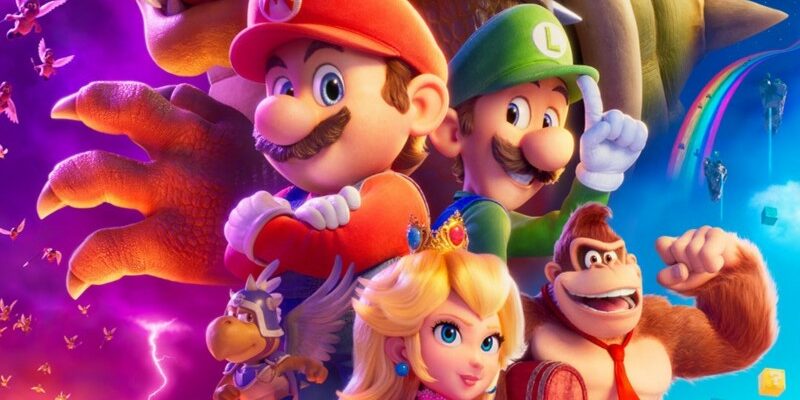 Le film Super Mario Bros. sort deux jours plus tôt