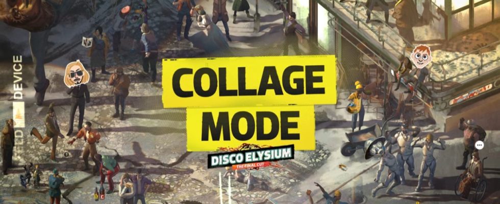 ZA/UM has created a Collage Mode for Disco Elysium, where you have total creative freedom to create bizarre and zany screenshots.