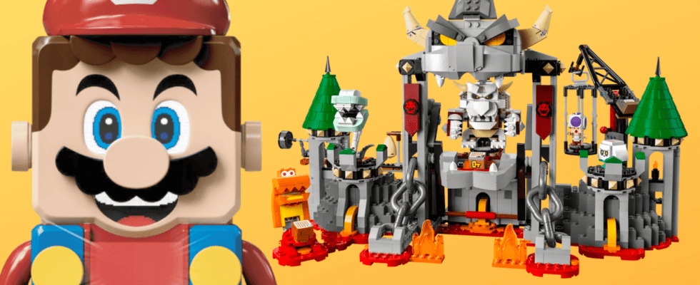 Le nouveau château de LEGO Super Mario Dry Bowser dévoilé