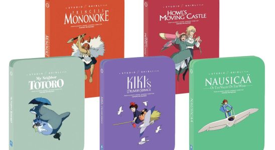 Les Steelbooks Blu-ray Studio Ghibli colorés coûtent quelques dollars sur Amazon