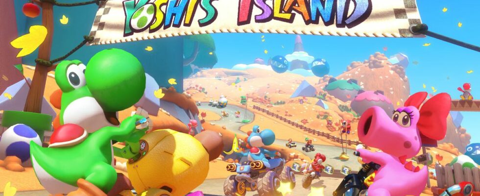 Les nouveaux DLC Birdo et Yoshi's Island de Mario Kart 8 arrivent la semaine prochaine