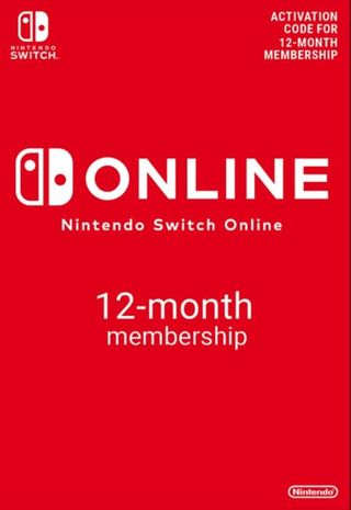 Abonnement Nintendo Switch Online de 12 mois (365 jours)