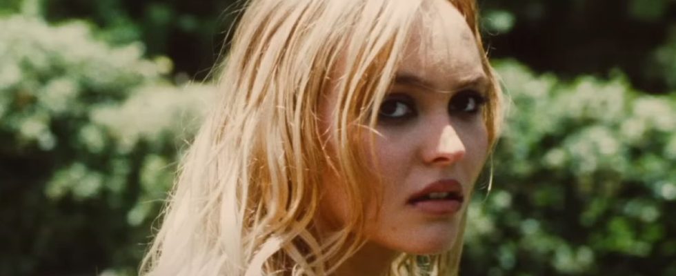 Lily-Rose Depp in The Idol trailer.
