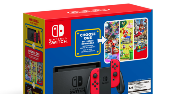 Mario Day 'Choose One' Switch Bundle est livré avec un jeu gratuit