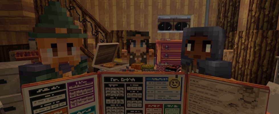 Minecraft is getting Dungeons & Dragons crossover DLC that adds unique D&D enemies and classes, plus voice acting and dice rolls.