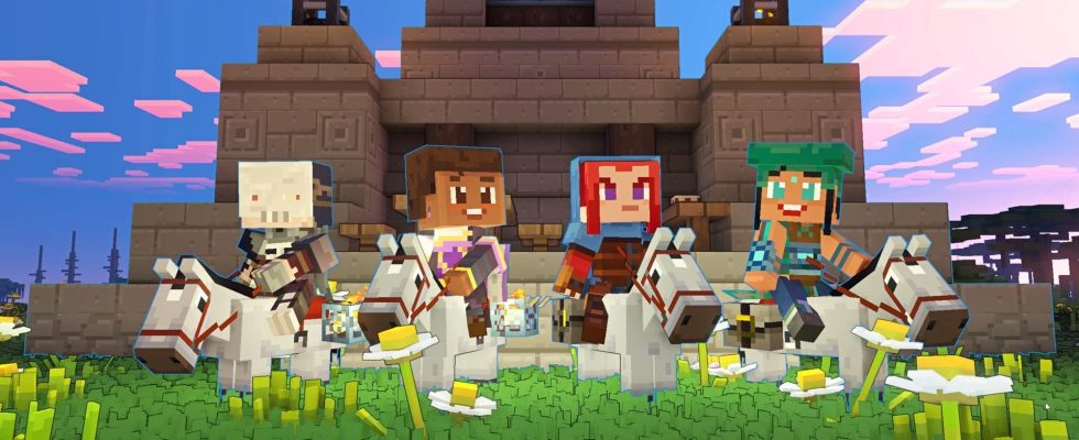Minecraft Legends obtient une nouvelle vidéo sur les visuels et l'art