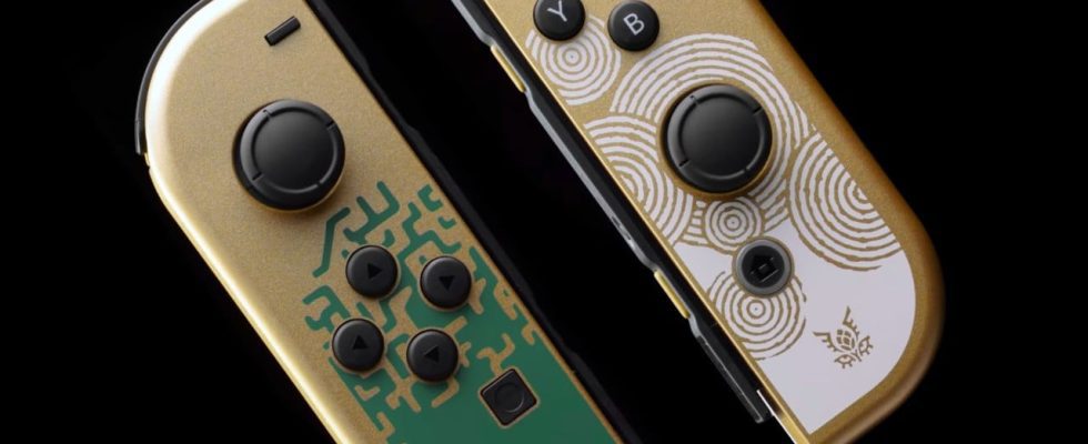 Nintendo dévoile l'OLED officiel de Zelda : Tears Of The Kingdom