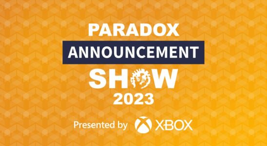 Paradox Interactive Announcement Show 2023 prévu pour le 6 mars