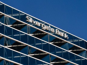 Siège social de Silvergate Bank en Californie