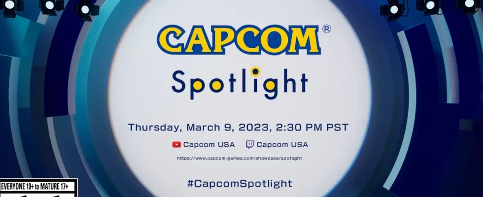 Quand est la diffusion en direct de Capcom Spotlight de mars 2023 ?