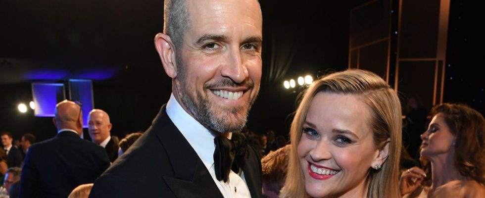Reese Witherspoon and Jim Toth at a 2022 event before Divorce.