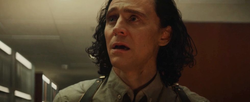 Tom Hiddleston as Loki in the season finale