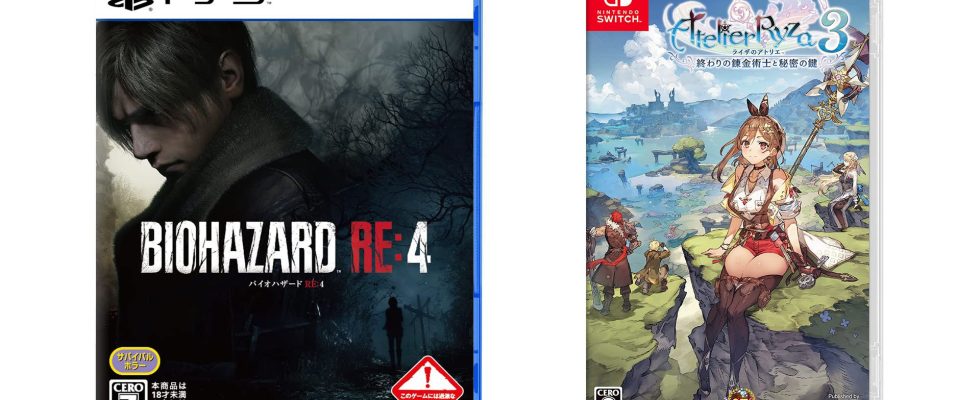 Sorties de jeux japonais de cette semaine : remake de Resident Evil 4, Atelier Ryza 3 : Alchemist of the End & the Secret Key, plus