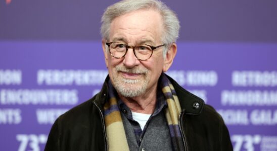 BERLIN, GERMANY - FEBRUARY 21: Steven Spielberg attends the "The Fabelmans" (Die Fabelmans) & Honorary Golden Bear And Homage For Steven Spielberg press conference during the 73rd Berlinale International Film Festival Berlin at Grand Hyatt Hotel on February 21, 2023 in Berlin, Germany. (Photo by Andreas Rentz/Getty Images)