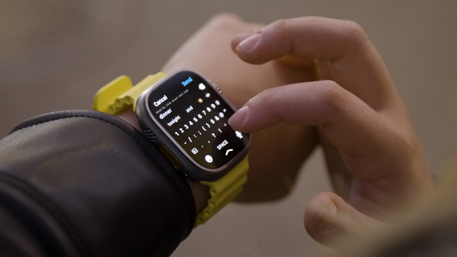 SMS Apple Watch Ultra