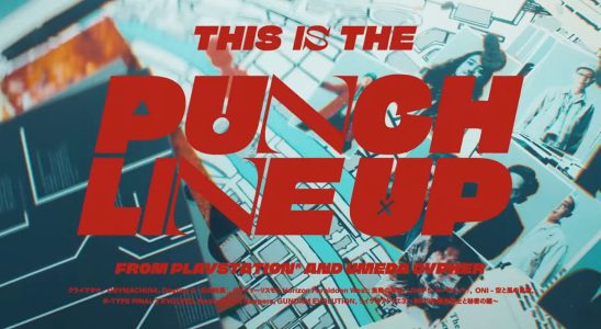 Vidéo de programmation PlayStation Japan 'Punch Line Up'